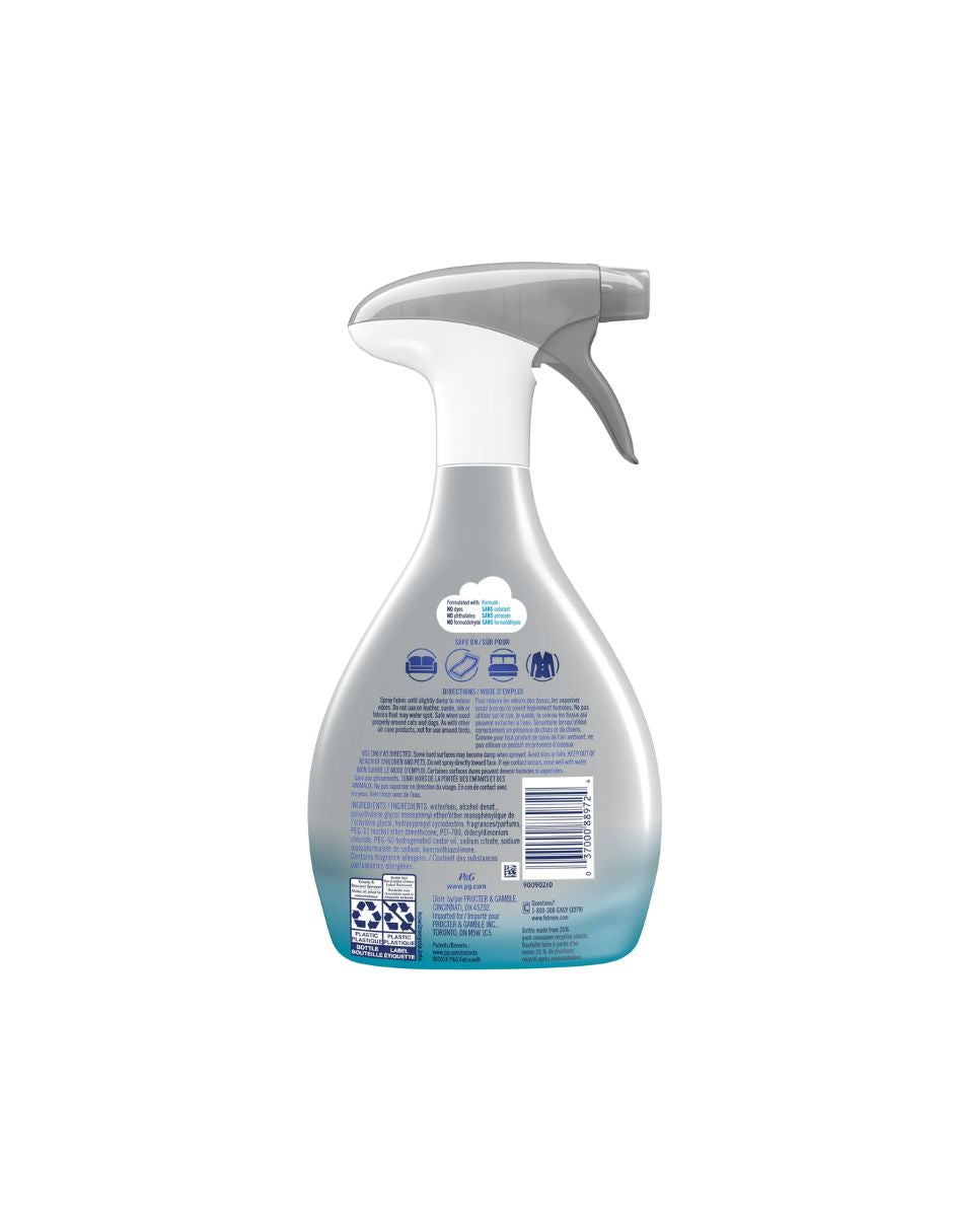 Febreze eliminar olores de telas, limpieza nítida 800ml