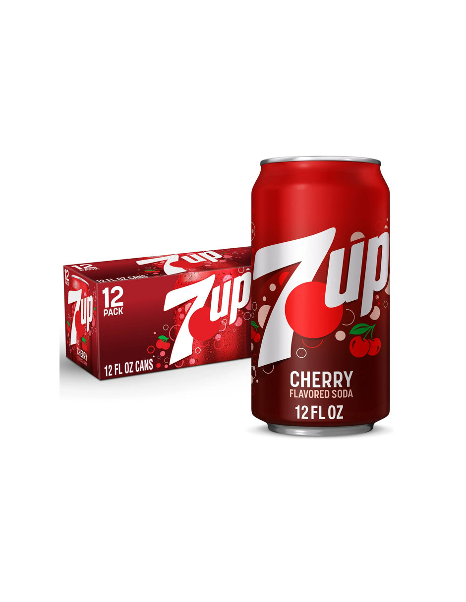 Refresco 7 up cherry 12 pack
