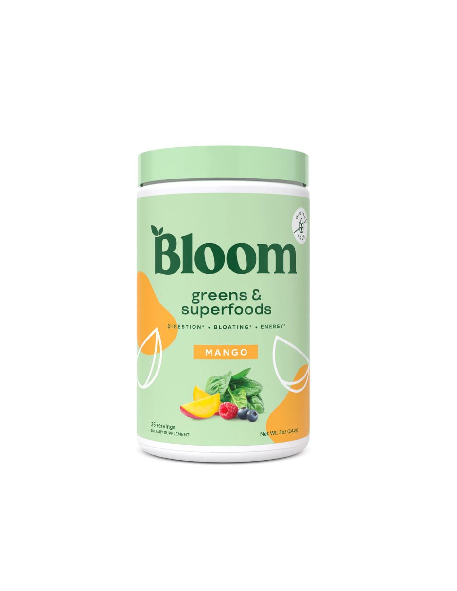 BLOOM NUTRITION Polvo de verduras y superalimentos 25 porciones (Variedad)