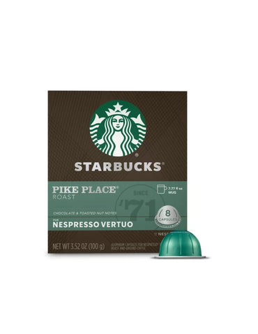 Starbucks Pike Place cápsulas Nespresso Vertuo 8 cápsulas