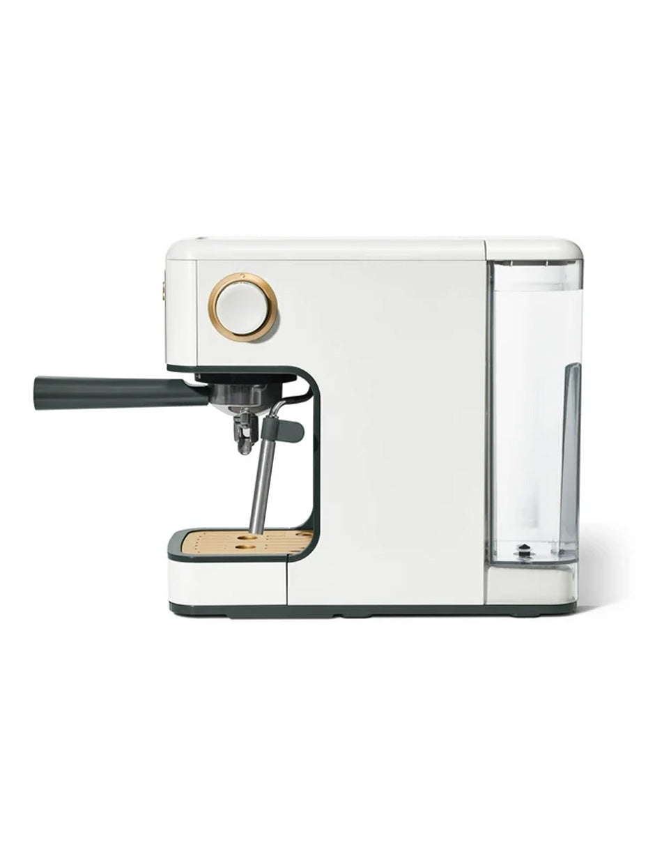 Cafetera Espresso Beautiful Slim color Blanco Drew Barrymore