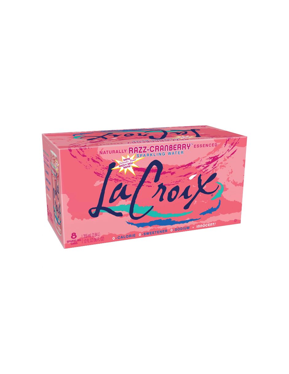 LaCroix Agua mineral con sabor, paquete de 8 (variedad)