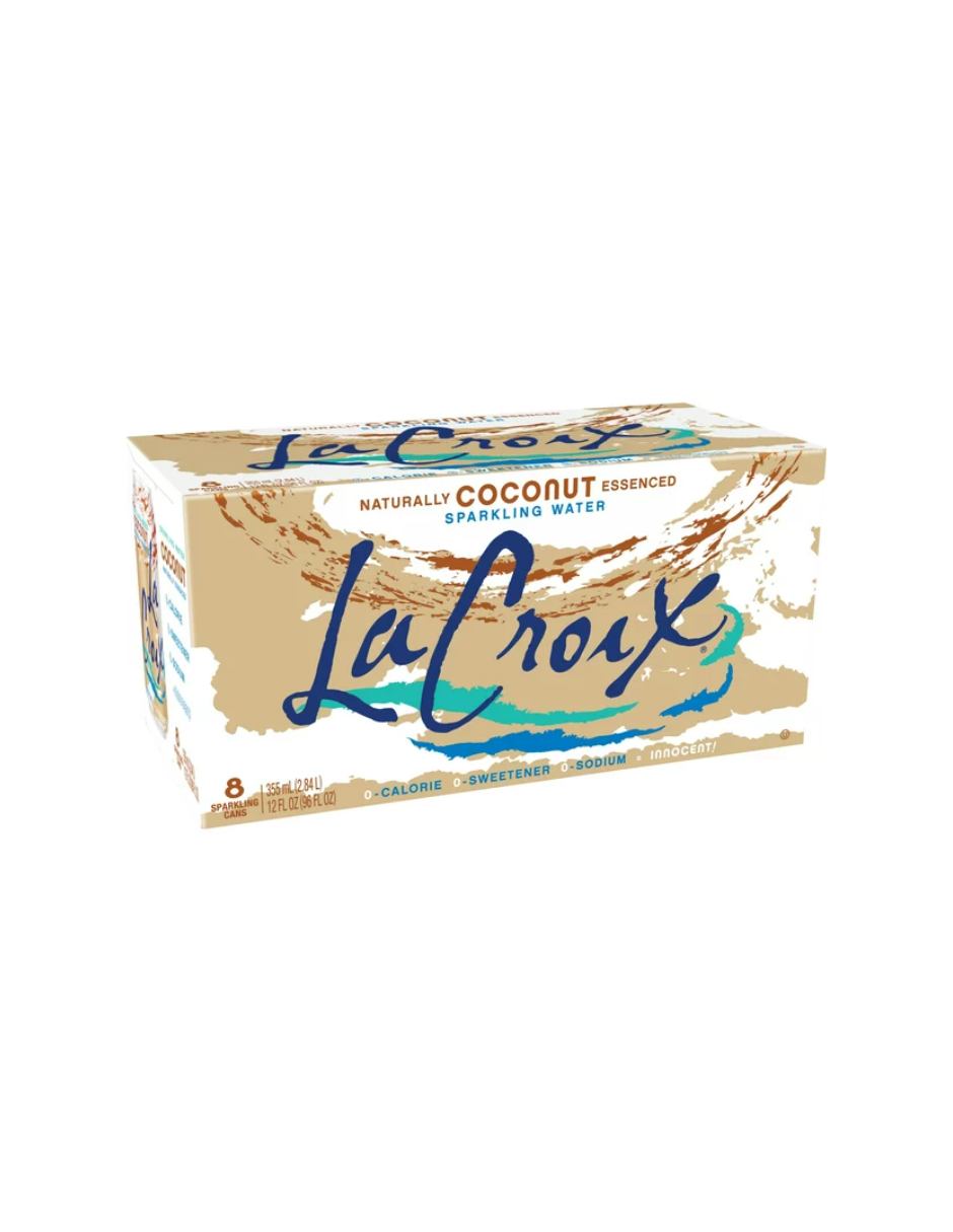 LaCroix Agua mineral con sabor, paquete de 8 (variedad)