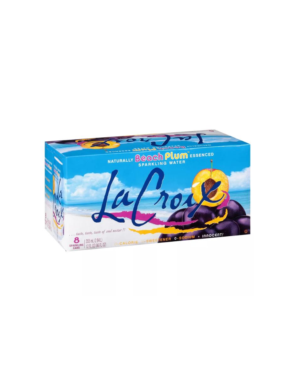 LaCroix Agua mineral con sabor, paquete de 8 (variedad)