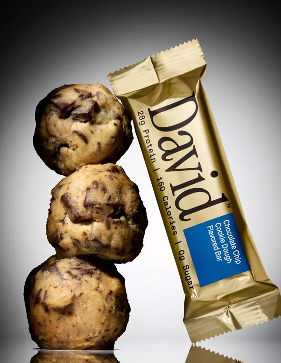 Barras de Proteína David Gold 28g 4 barras (sabor a elegir)