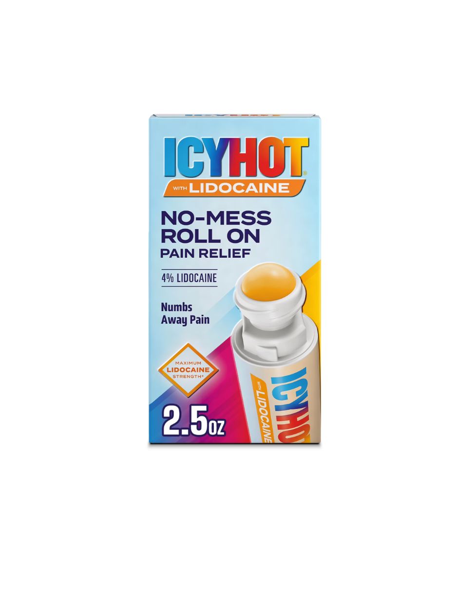 Icy Hot Lidocaine Crema para aliviar el dolor 73ml
