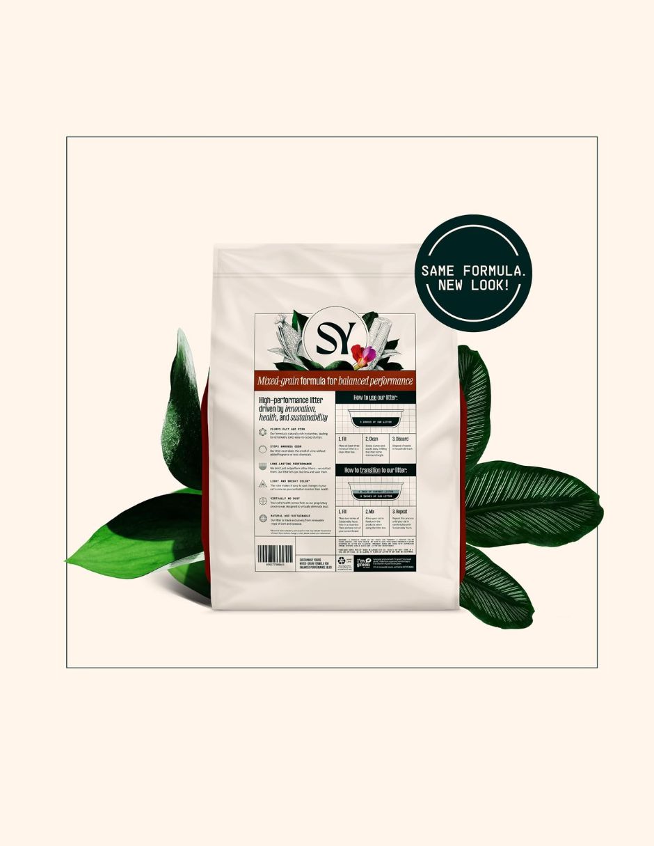 Arena para Gato Sustainably Yours Granos Mixtos 4.5 kg