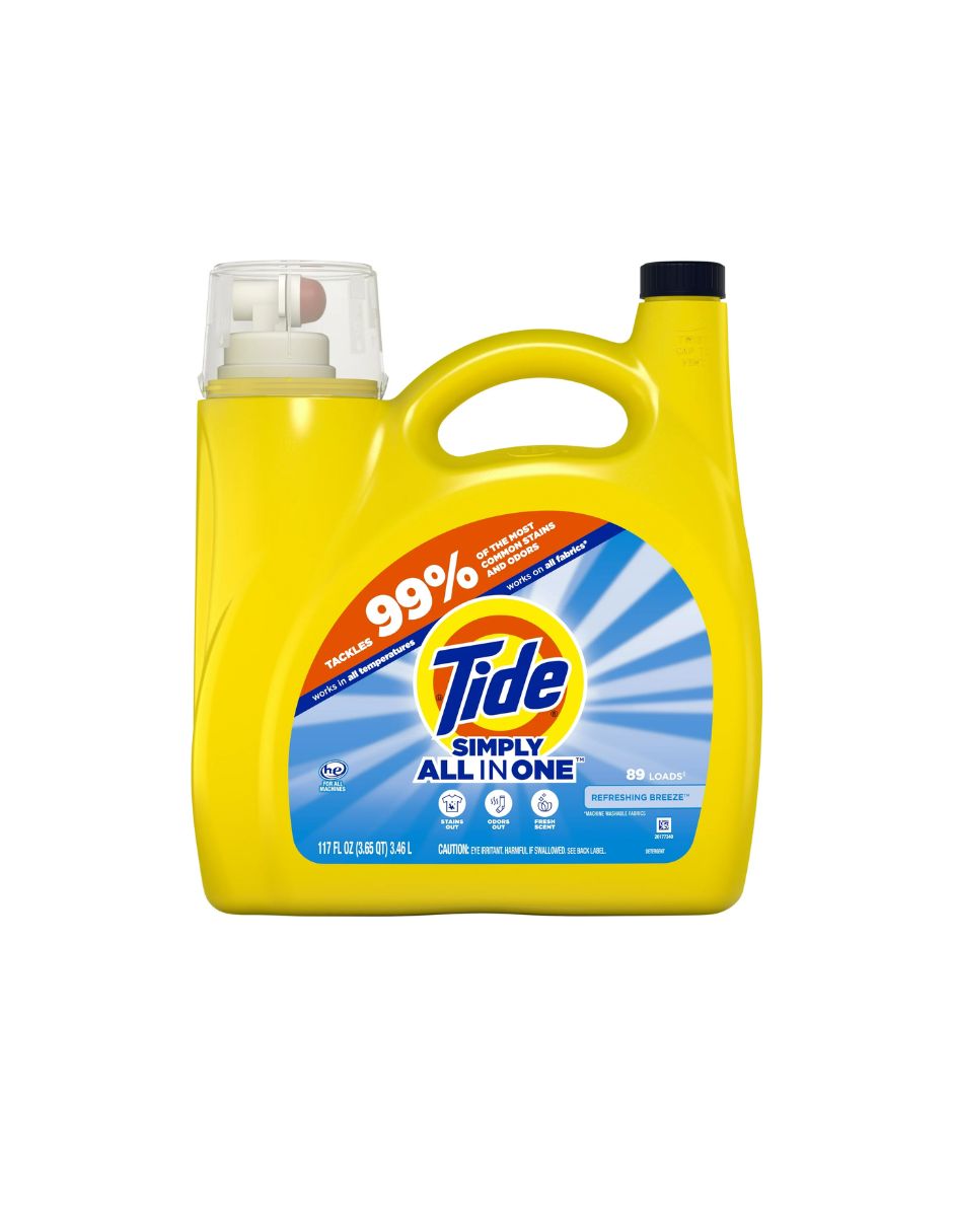 Detergente Líquido Tide Simply Aroma Fresco 3.5 L