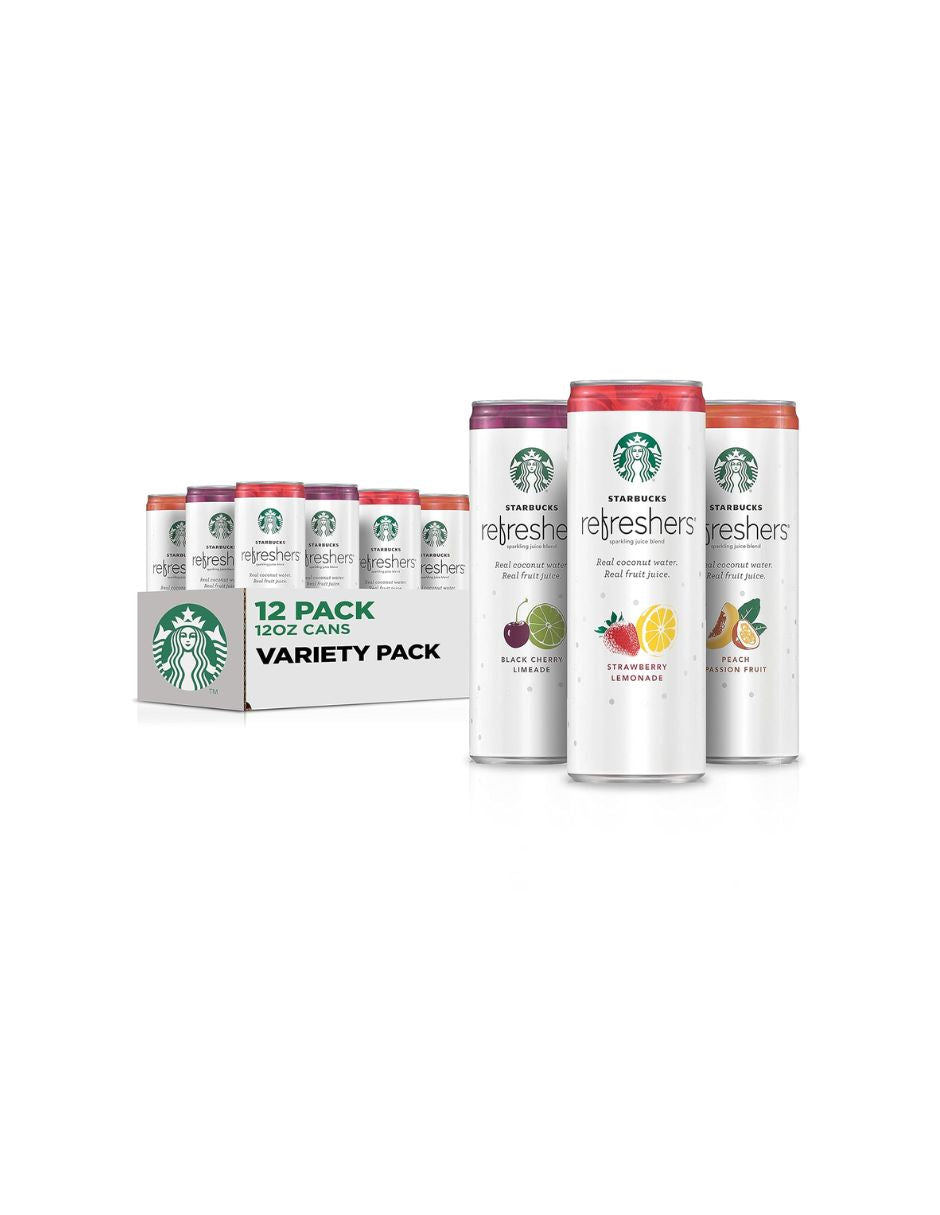 Bebida Refresher Starbucks Variado 12x355 ml