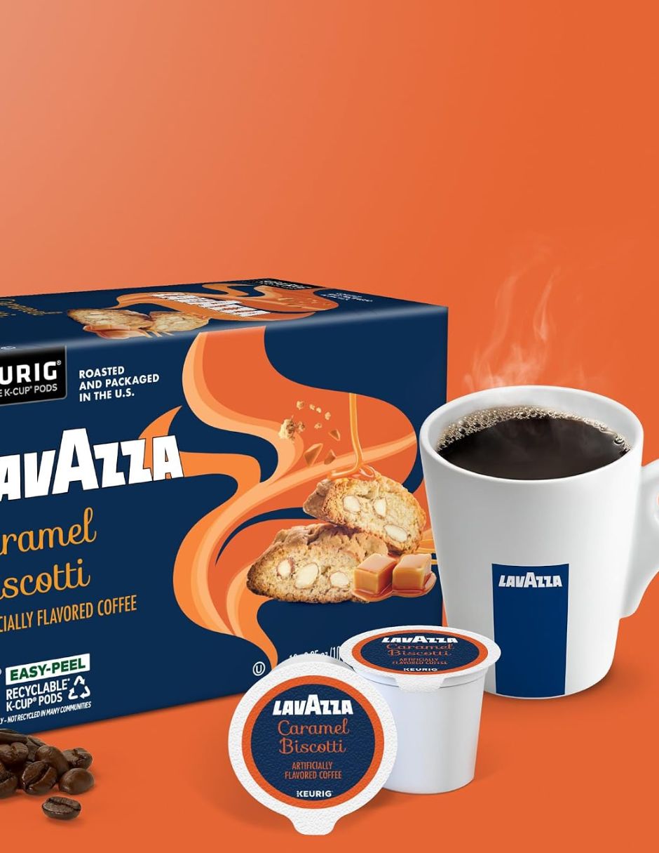 Cápsulas Lavazza Caramel Biscotti K-Cup 60 cups