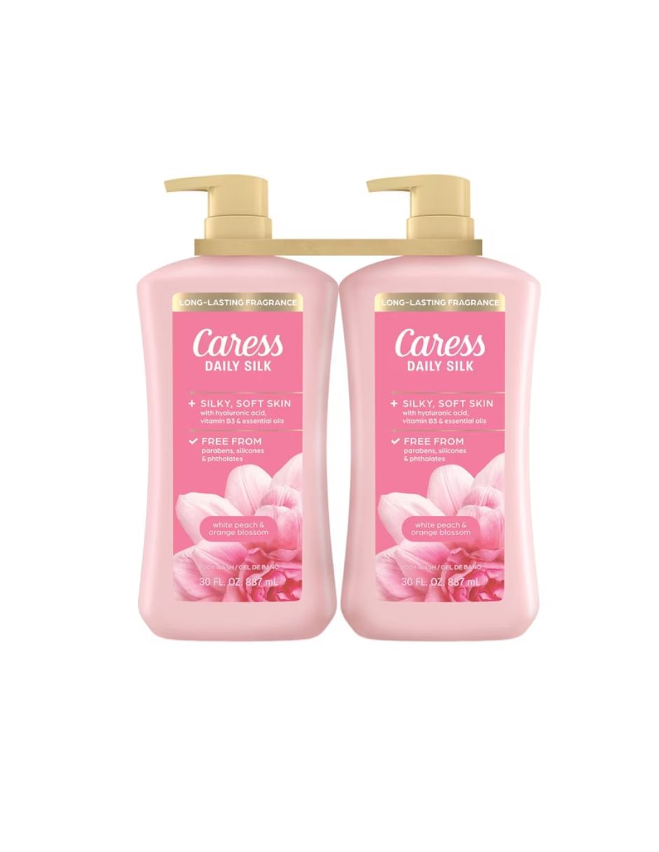 Caress Daily Silk Gel de Ducha 887 ml 2 pack
