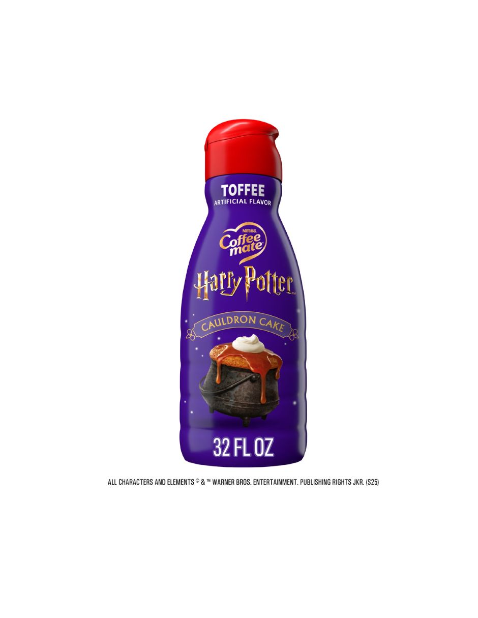 Crema líquida para Café Coffee Mate Harry Potter Toffee 946 ml