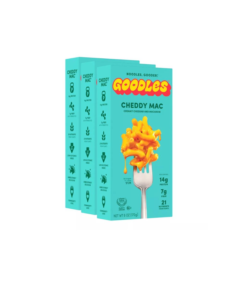 Macarrones Goodles con Queso Cheddar 170 g 3 pack