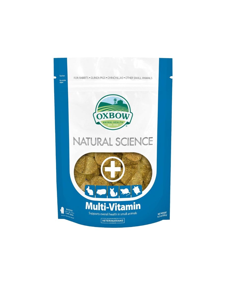 Multivitamínico Oxbow para Conejos y y mascotas pequeñas 120gr