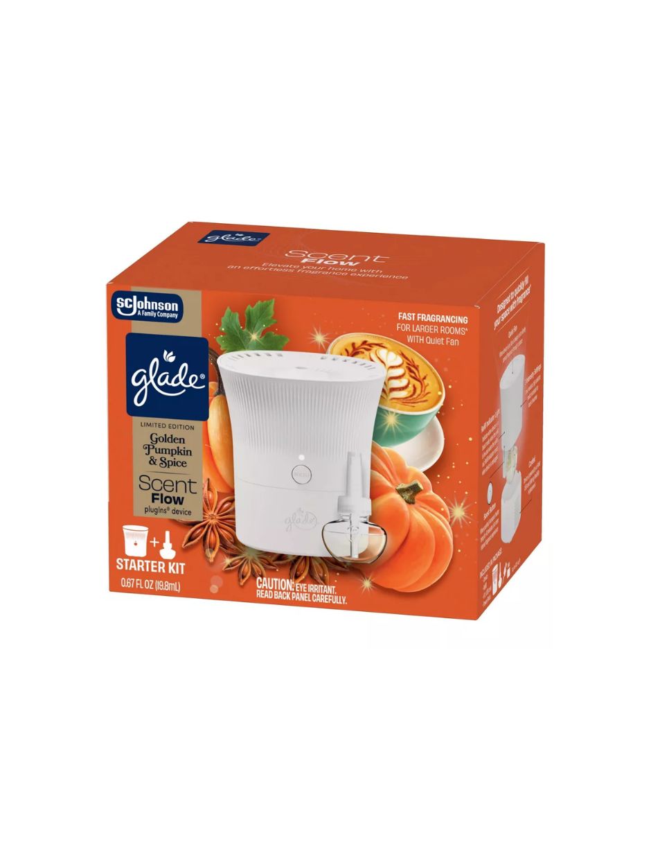 Kit Ambientador Glade ScentFlow Pumpkin Spice 40 ml