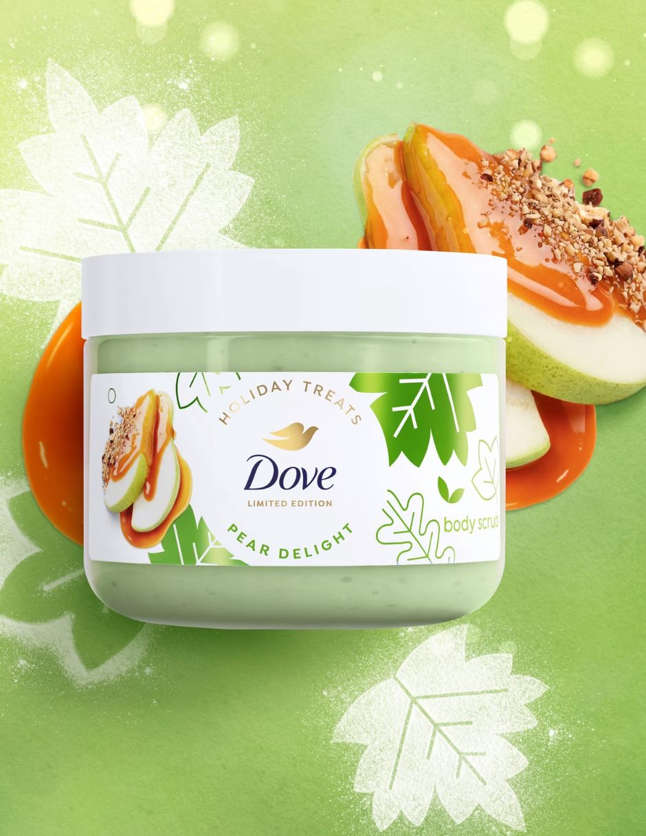 Exfoliante Corporal Dove Pear Delight Pera y Limón 425 g