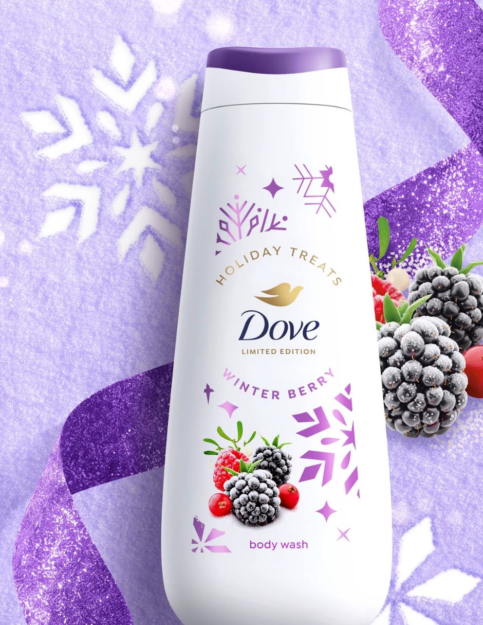 Gel de Baño Dove Winter Berry Frutos Rojos 591 ml