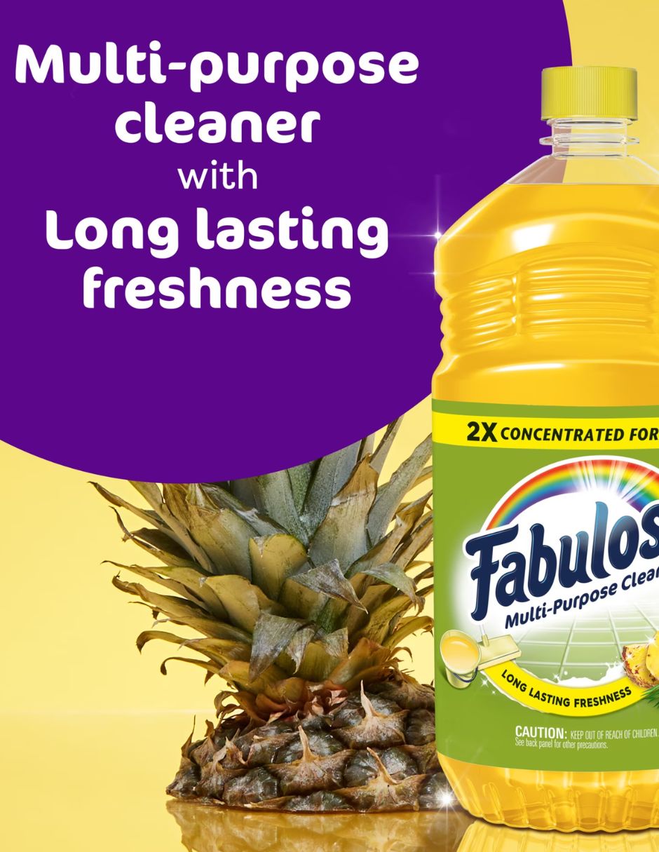 Limpiador Multiusos Fabuloso 2X Aroma Piña 1.65 L