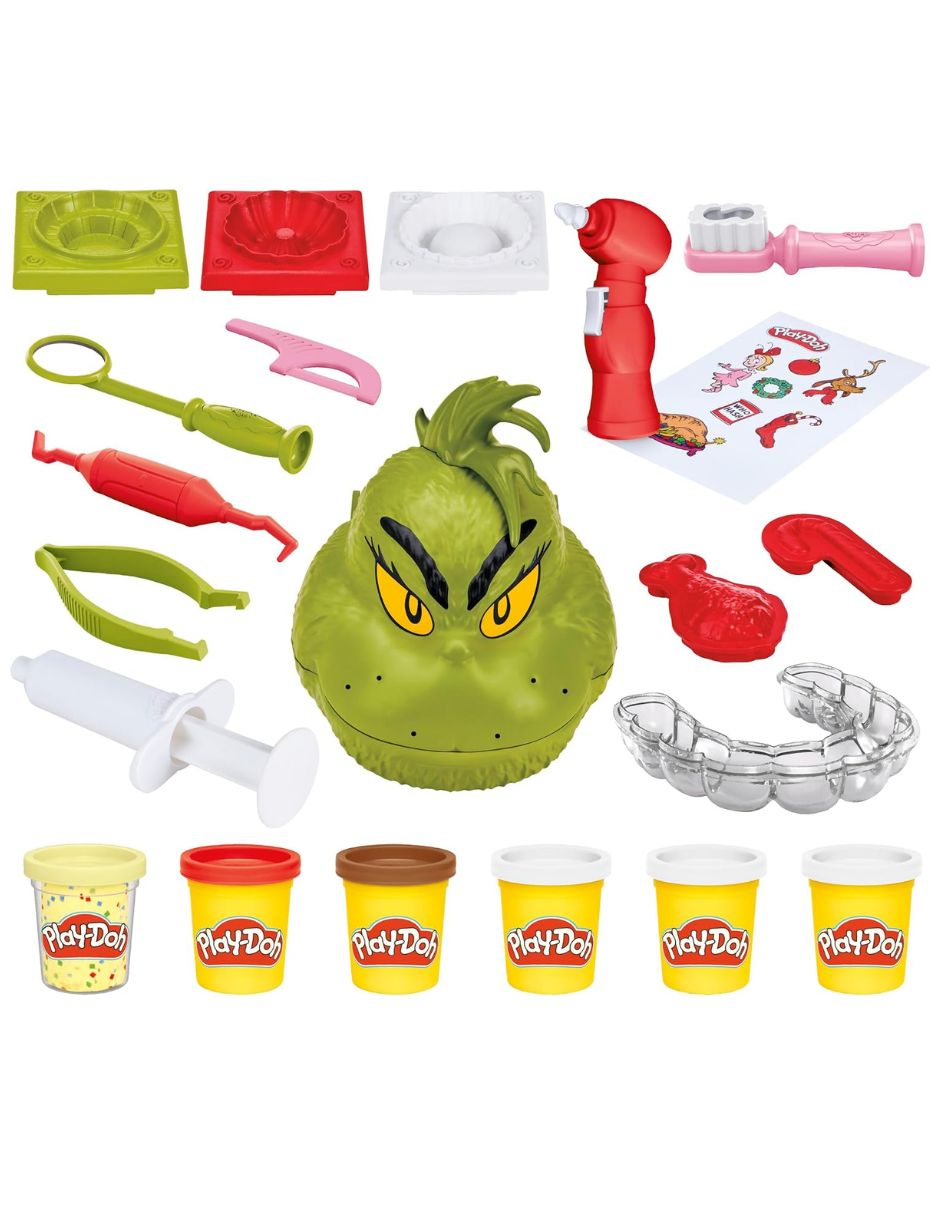 Set Play-Doh Grinch Dr. Seuss Fiesta Navideña