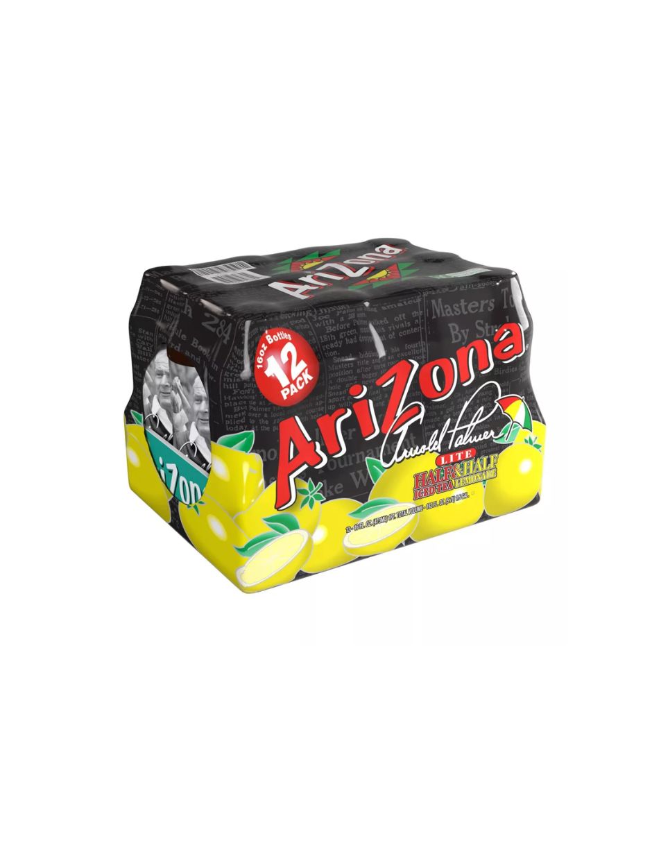 Bebida AriZona Arnold Palmer Té con Limonada 12 pack