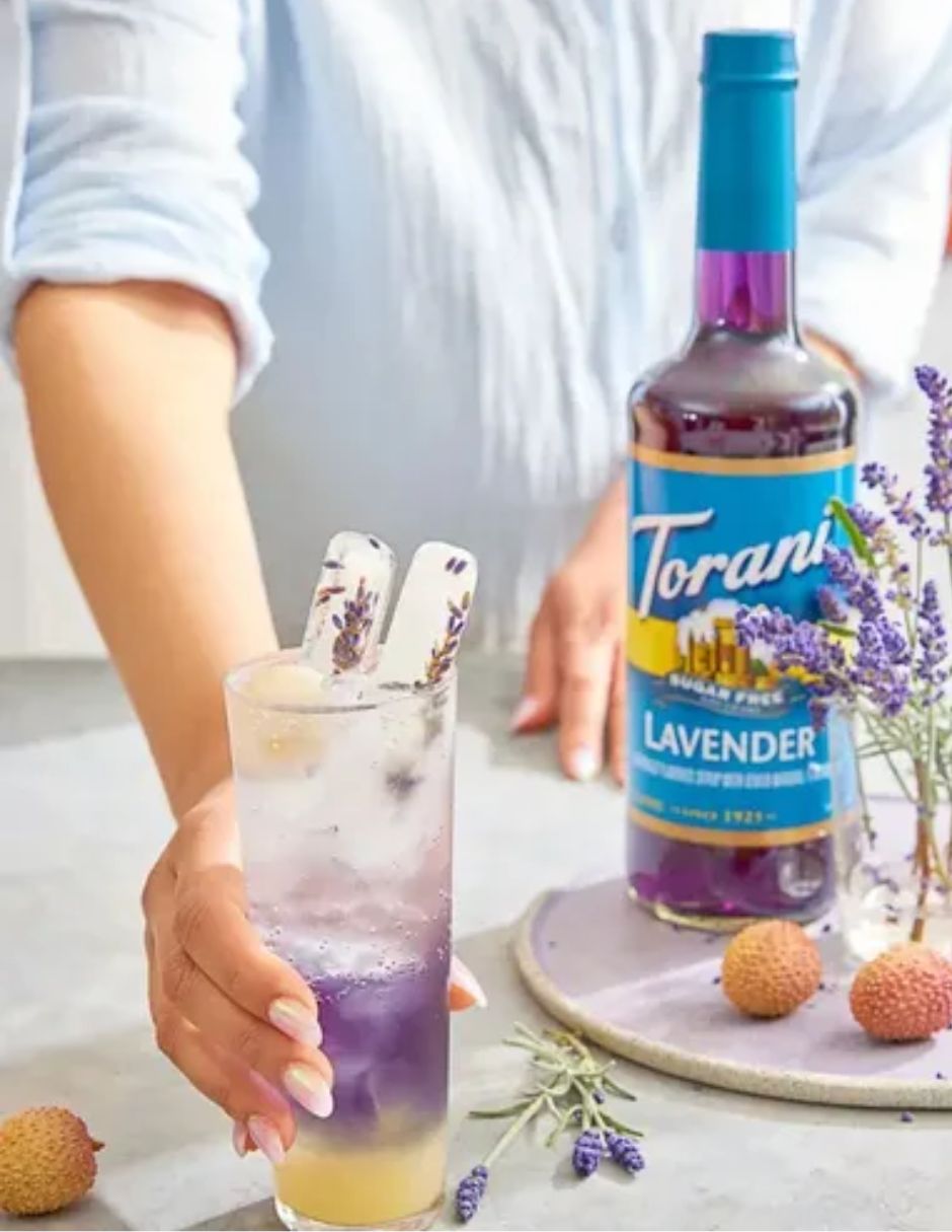 Jarabe Torani Lavanda Sin Azúcar 750 ml