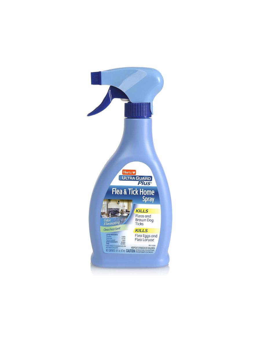 Spray Hartz UltraGuard Plus Pulgas y Garrapatas 473 ml