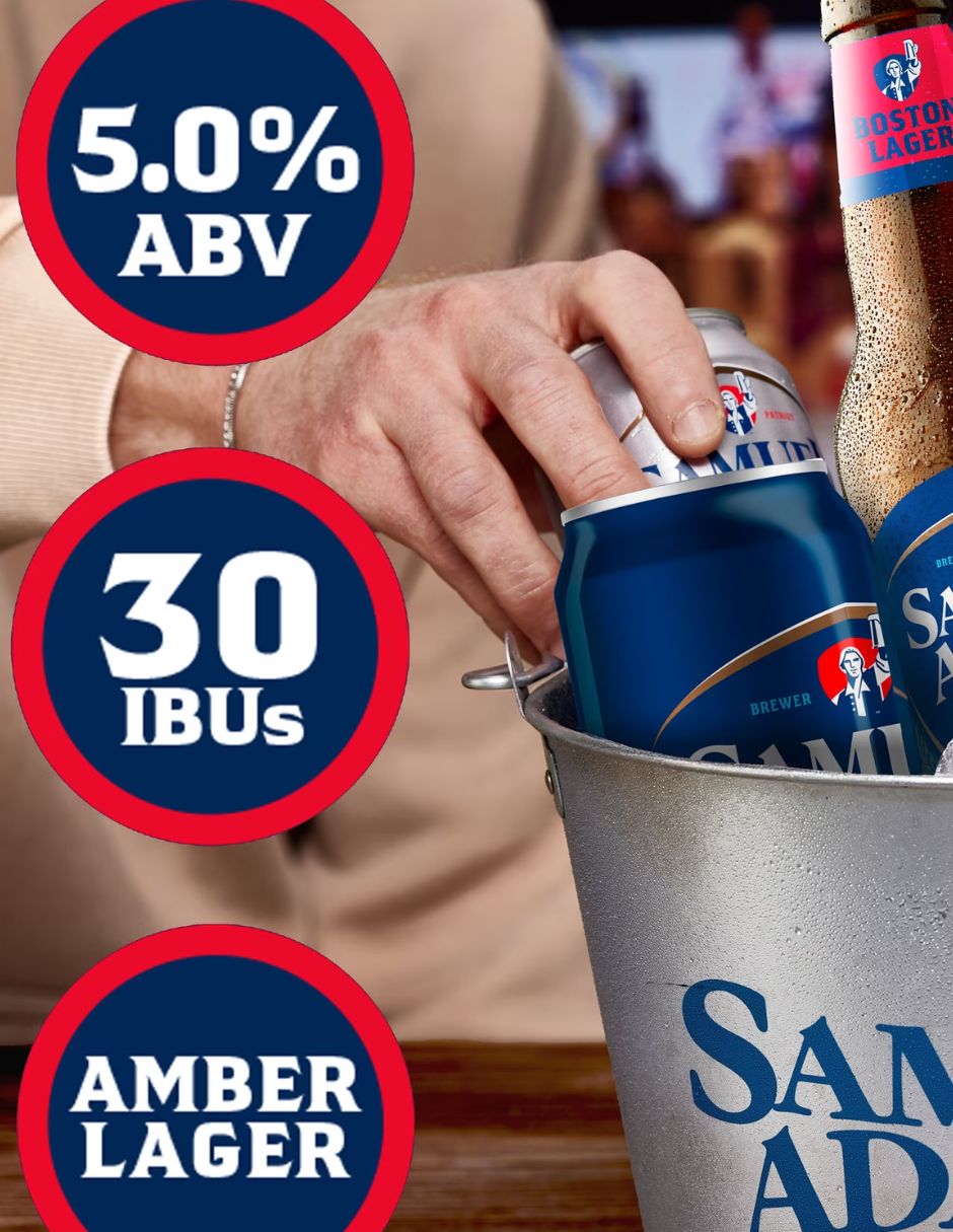 Cerveza Samuel Adams Boston Lager 12 Botellas 355 ml