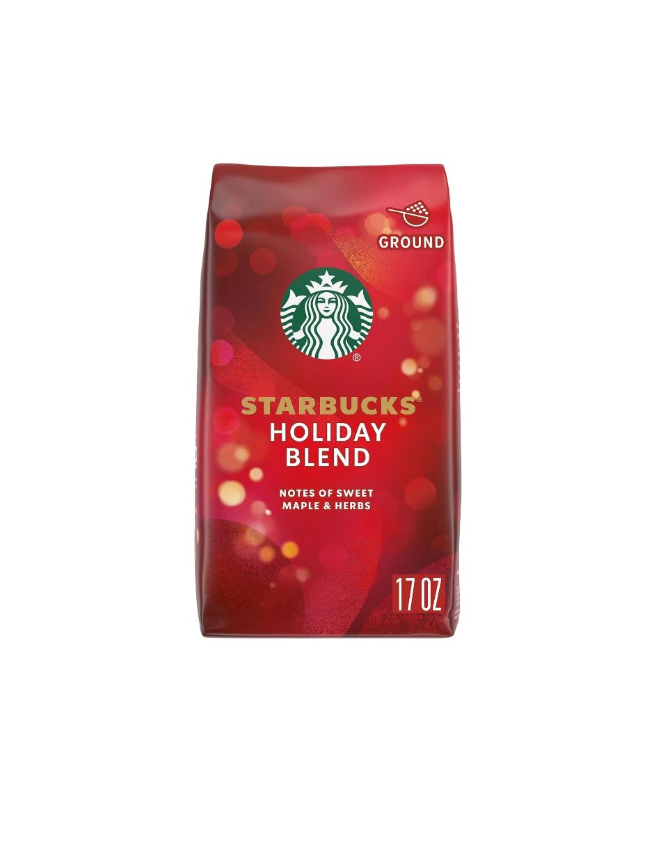 Café Molido Starbucks Holiday Blend Tueste Medio 481g