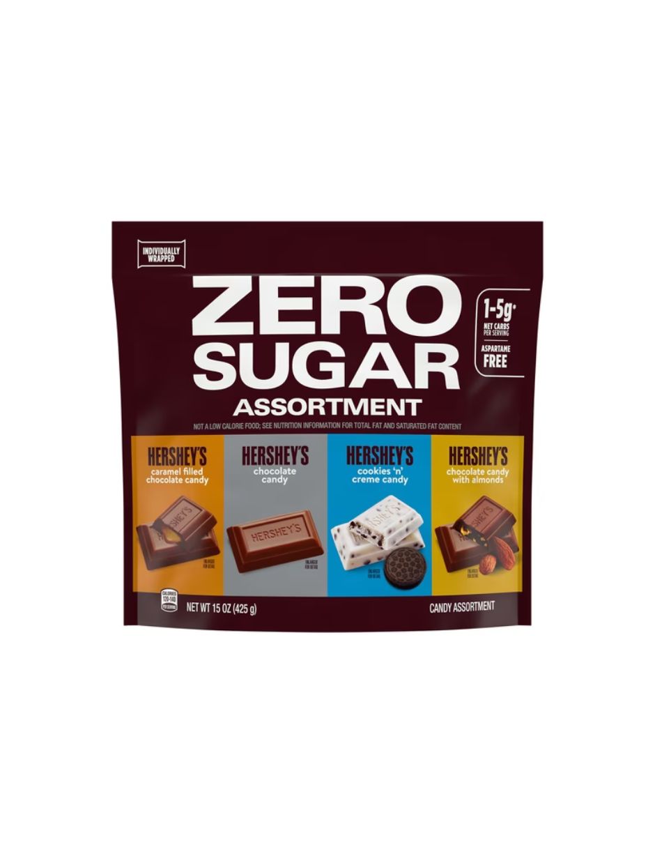 Chocolates Hershey's Miniatures Sin Azúcar Surtidos 425 g