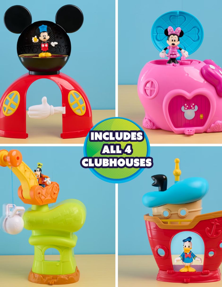 Set de Tren Disney Jr. Mickey Mouse 43 Piezas