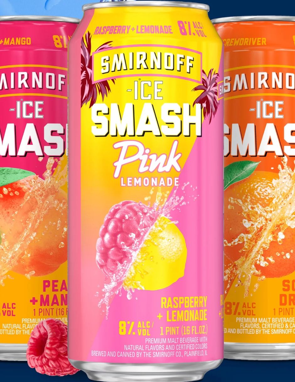 Smirnoff Ice Smash 8 Latas 473 ml 8 %