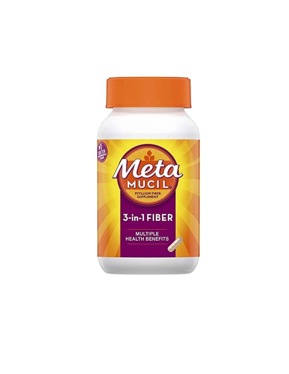 Cápsulas de Fibra Metamucil MultiHealth 170 Unidades