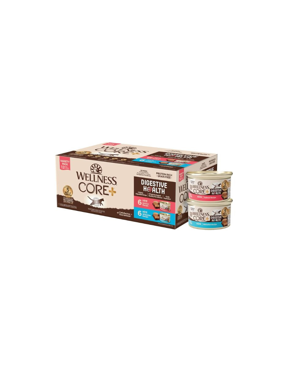 Comida Húmeda apoyo digestivo Wellness CORE Gato 12x85 g