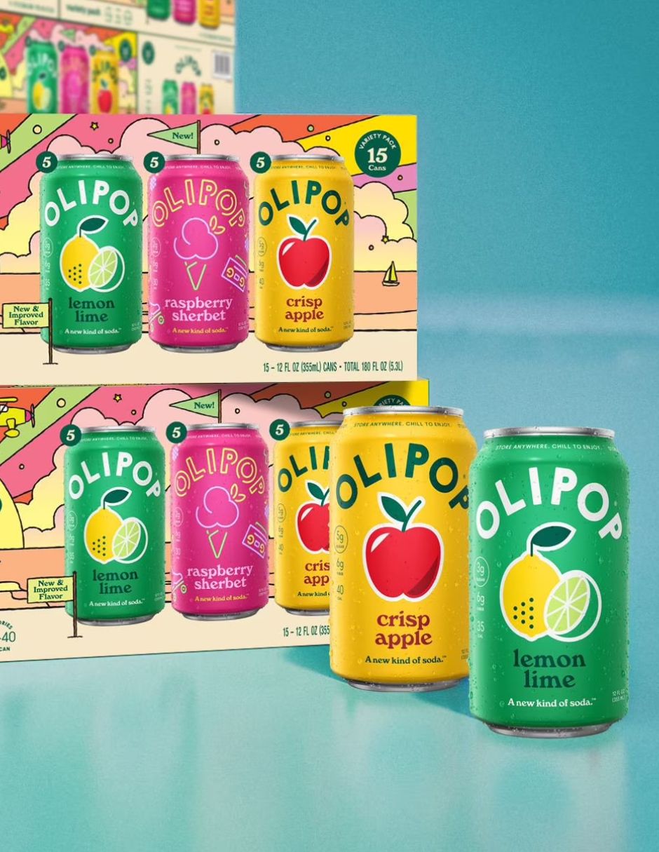 Refresco Prebiótico Olipop Edición Limitada 15 Latas