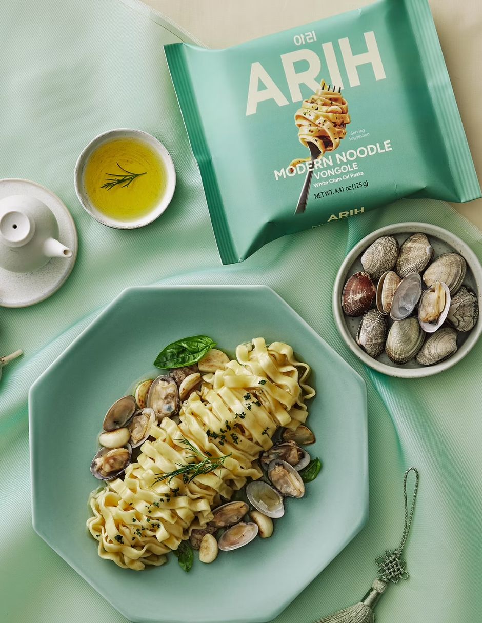 Fideos Coreanos ARIH Vongole Sin Caldo 4 pack