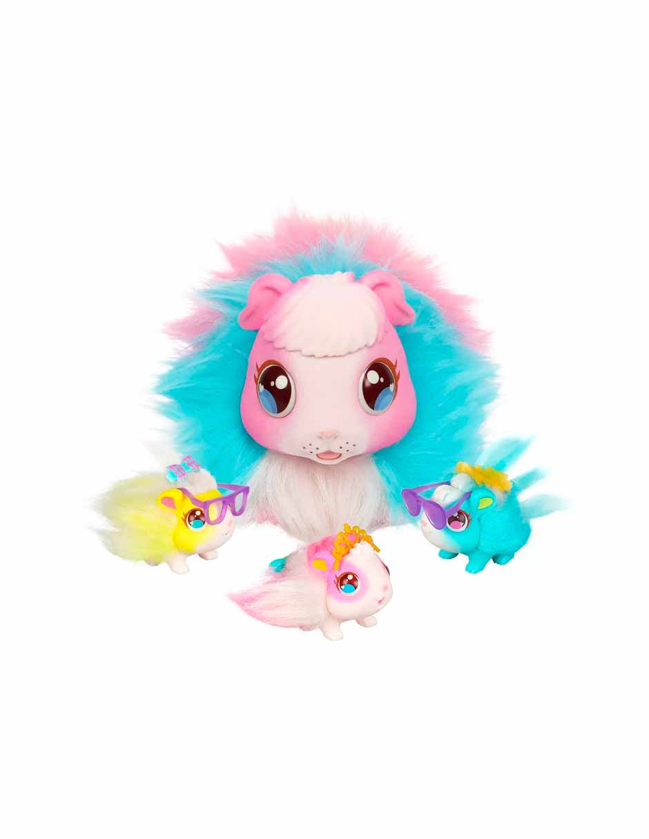 Little Live Pets Mama Surprise conejillo de indias Edición Arcoíris