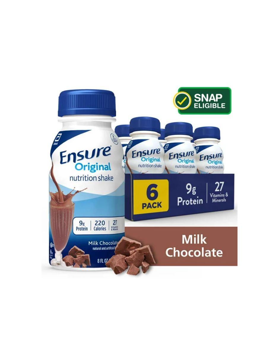 Ensure bebida nutricional original 6 pack
