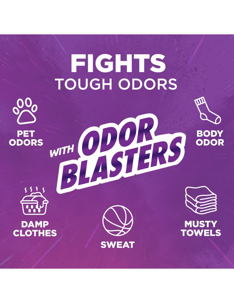 Arm & Hammer Plus OxiClean Odor Blaster Fresh Burst, 128 cargas de detergente líquido para ropa