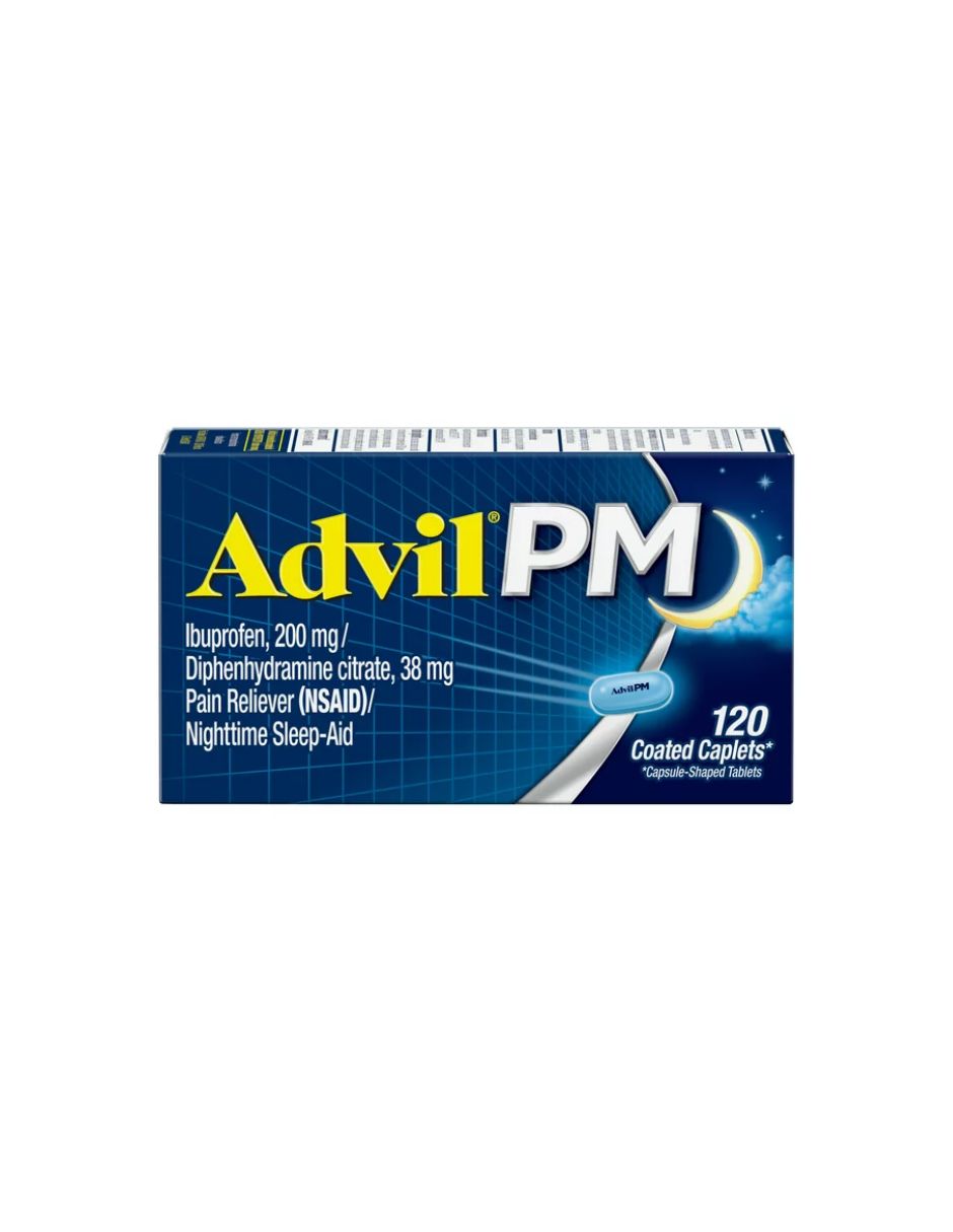 Advil PM Analgésico para el dolor de cabeza 120ct