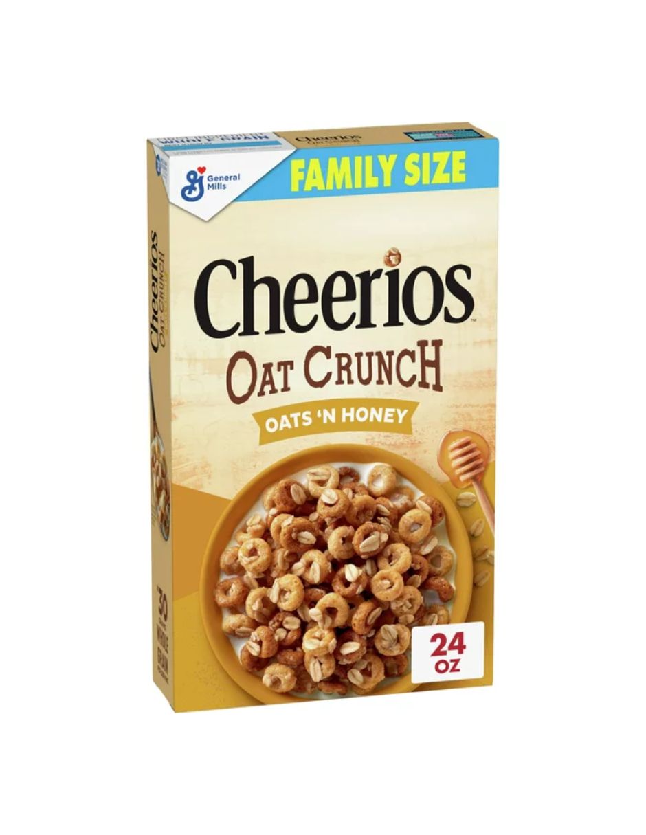 Cereal Cheerios Oat Crunch Miel 600gr