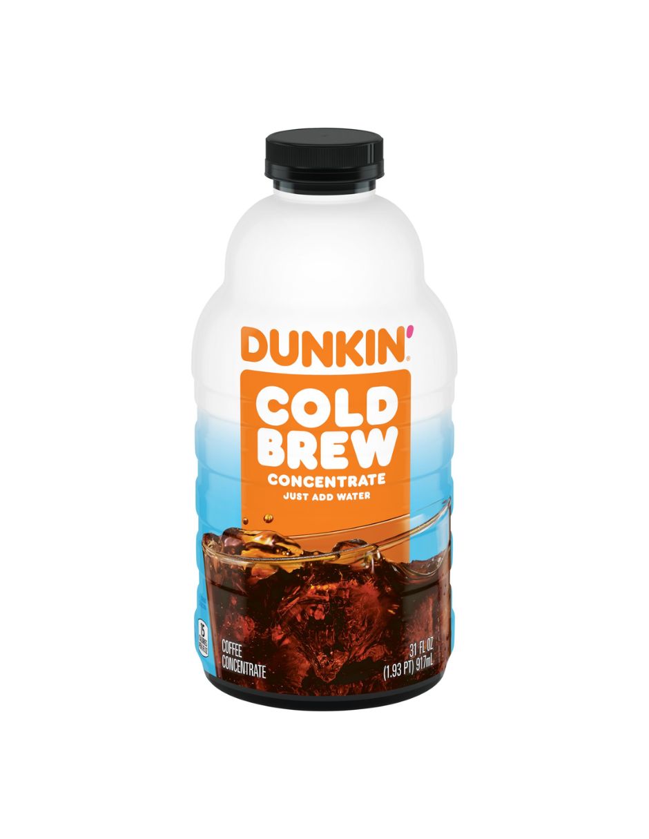 Dunkin Cold Brew concentrado, solo agregue agua 917ml