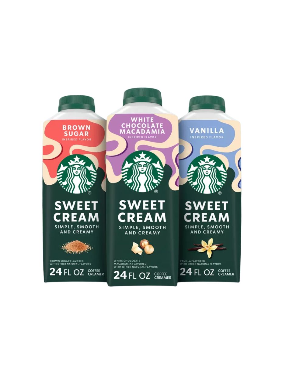 Starbucks Sweet Cream Crema para Café 709ml (variedad)