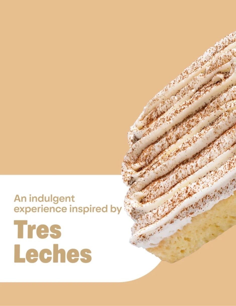 Dove x Crumbl Gel de baño líquido humectante aroma tres leches 590ml