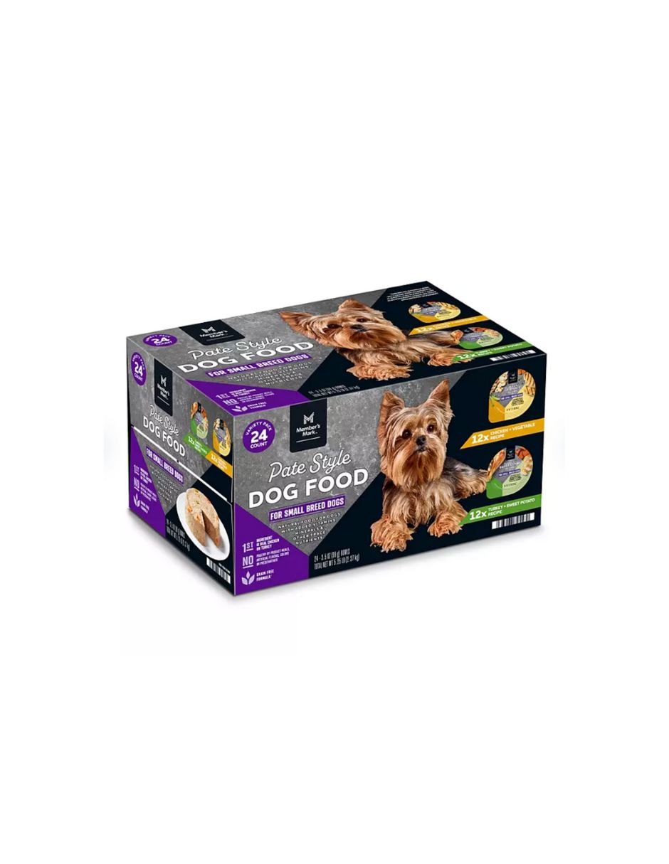 Member's Mark alimento húmedo para perros en paté 24 unidades