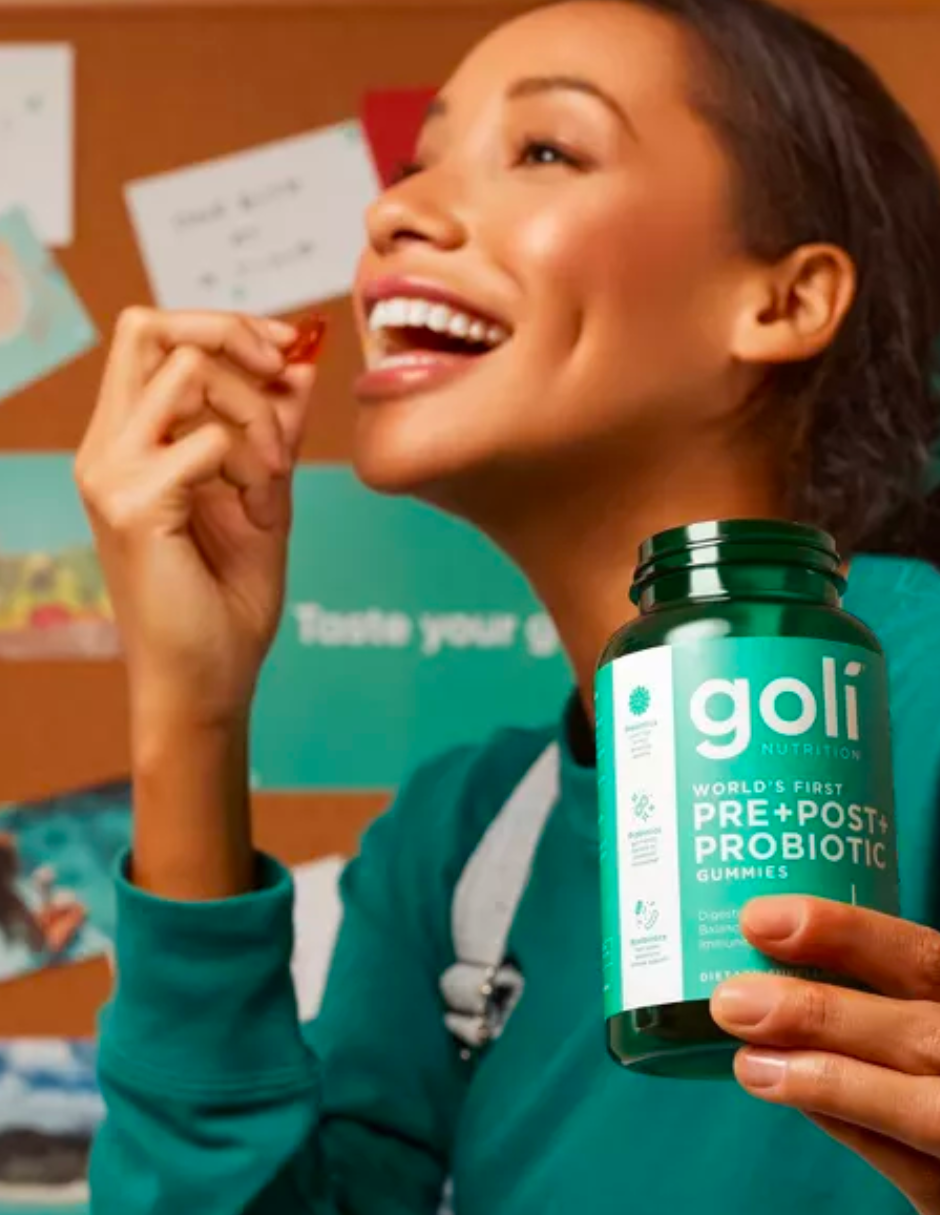 Goli Nutrition Gomitas Pre + Post + Probióticos 60 unidades