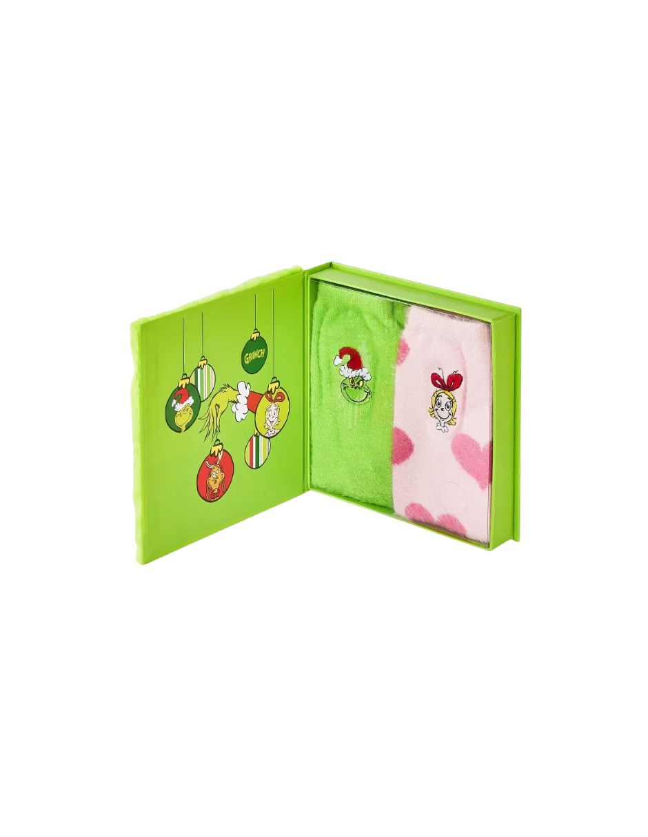 Caja de calcetines El Grinch Mujer Talla 4-10