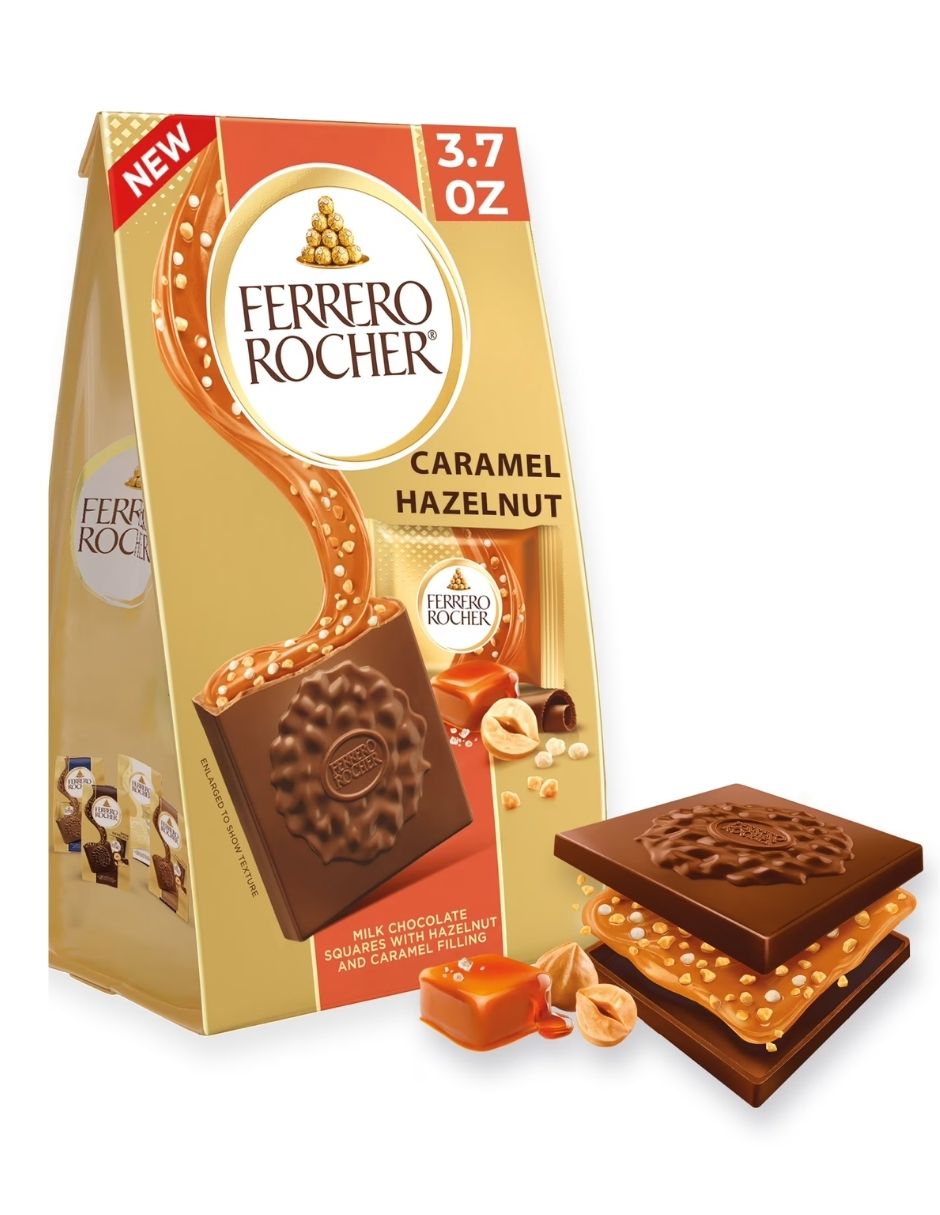 Chocolates Ferrero Rocher rellenos diferentes sabores 101gr