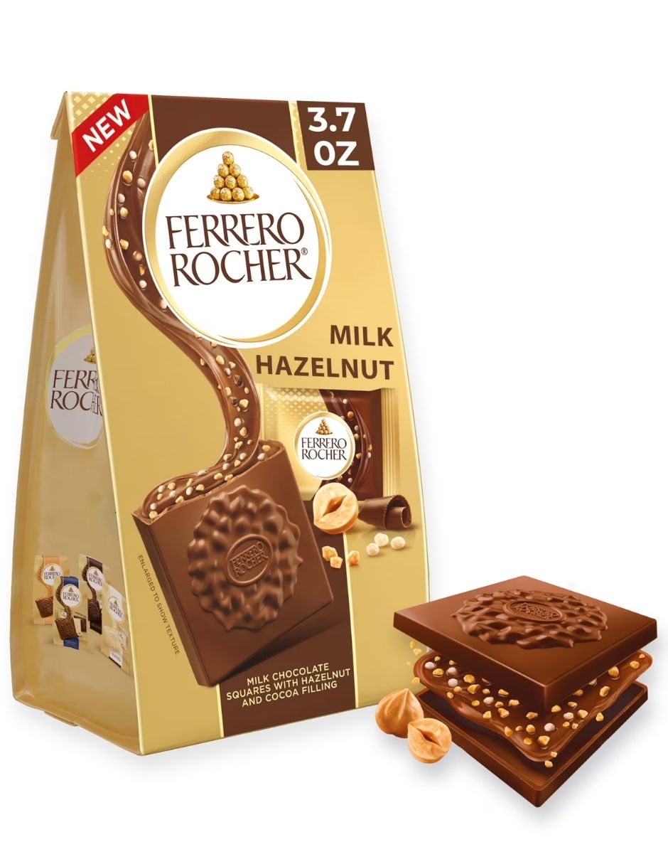 Chocolates Ferrero Rocher rellenos diferentes sabores 101gr