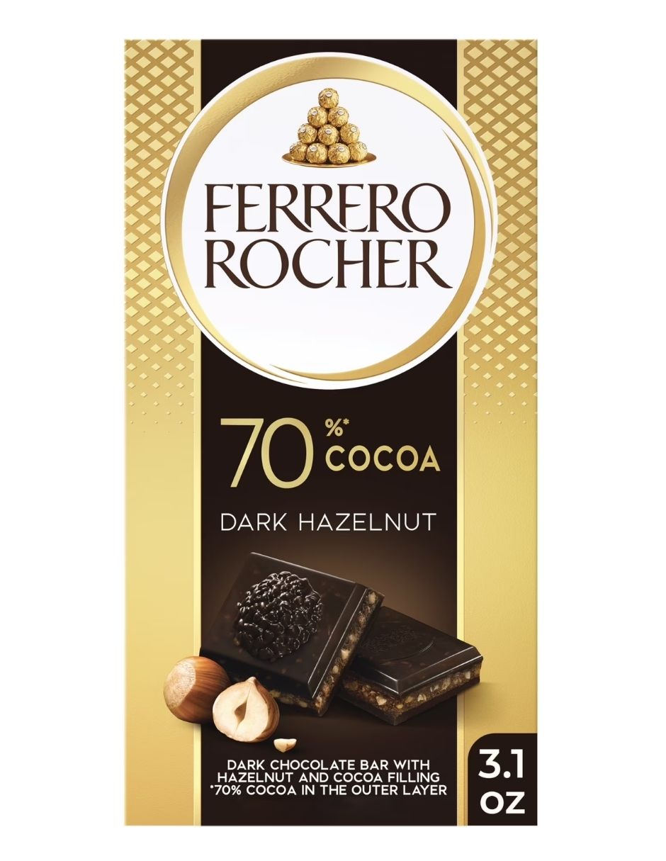 Barra de chocolate Ferrero Rocher 90gr (varios sabores)