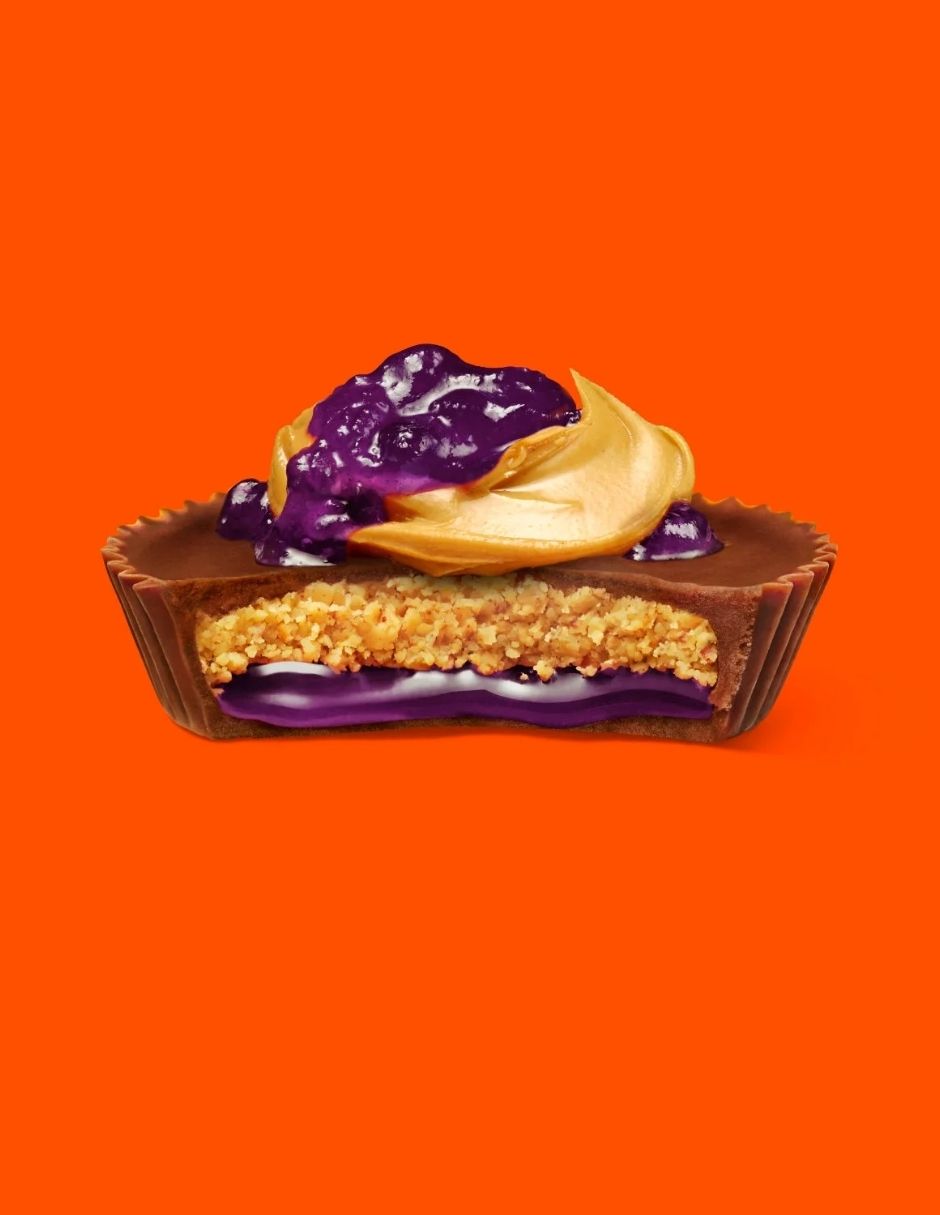 Dulce Reese’s Big Cup PB&J Uva Chocolate con Leche King Size 79g